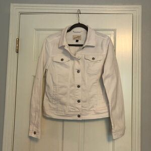 Universal Thread White Jean Jacket